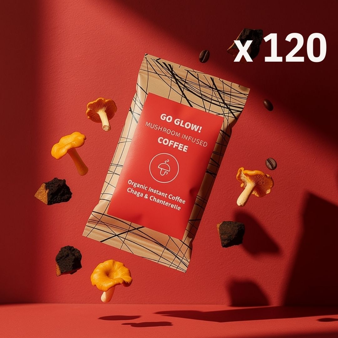 30/60 Go Glow – organická instantní káva s chagou a liškami -30%