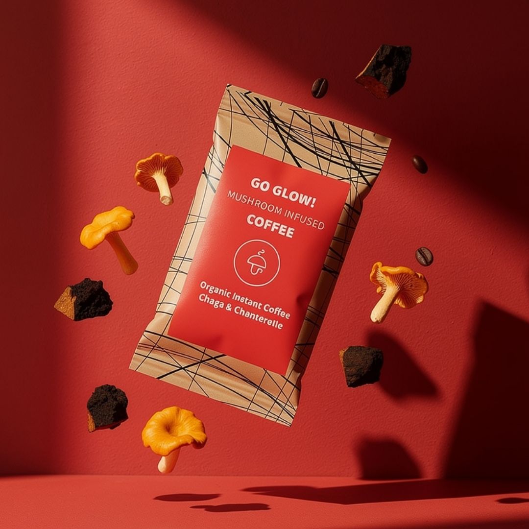 30/60 Go Glow – organická instantní káva s chagou a liškami -30%