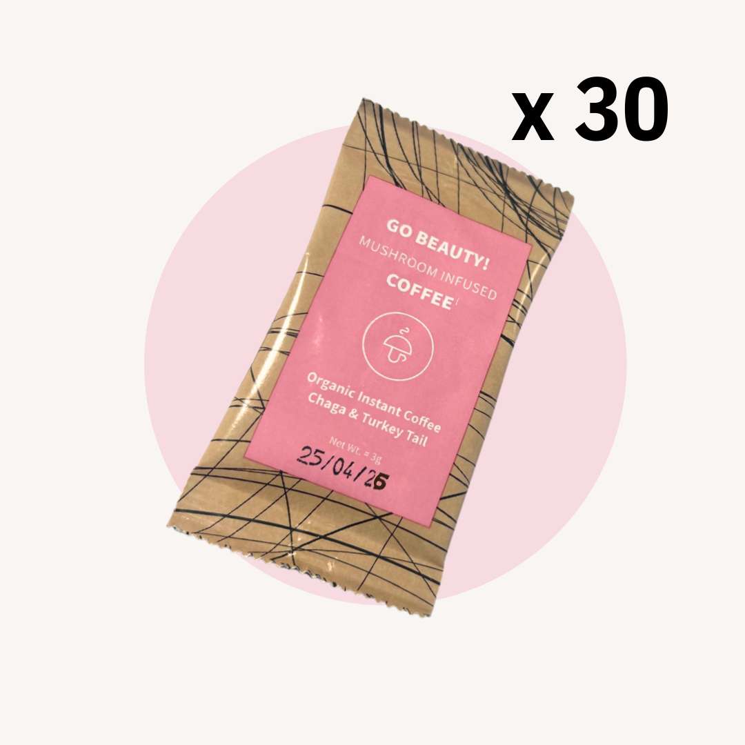 Go Beauty – organická instantní káva s lví hřívou a reishi -30%